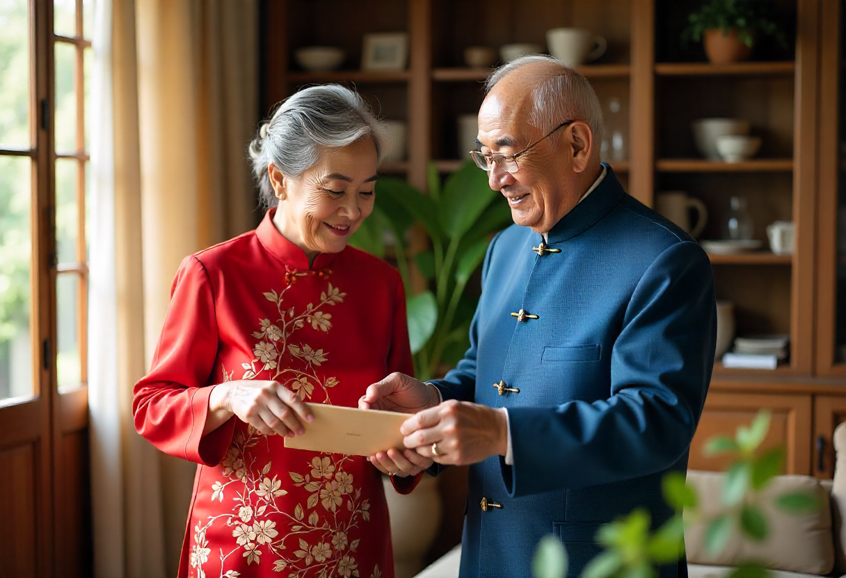 elderly ageing gracefully at home